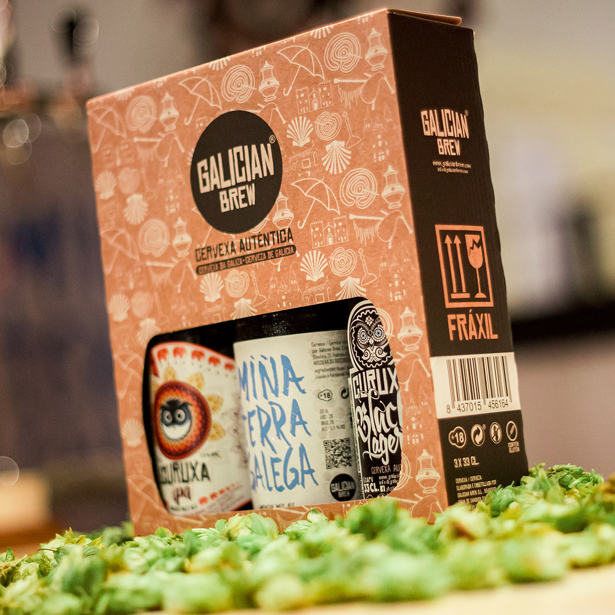 Packaging Galician Brew cerza artesana galicia